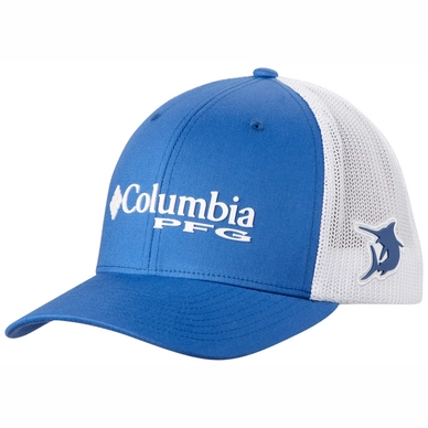 Cap Columbia PFG Mesh Ball Vivid Blue L XL Outdoorsupply