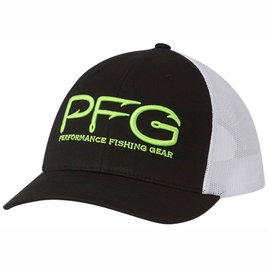 Pet Columbia PFG Mesh Snap Back Ball Cap Black PFG Hook