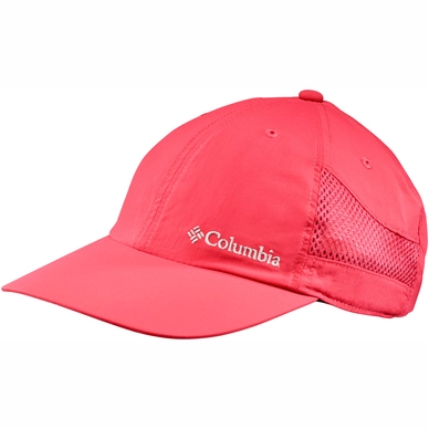 Kappe Columbia Tech Shade Hat Red Camellia
