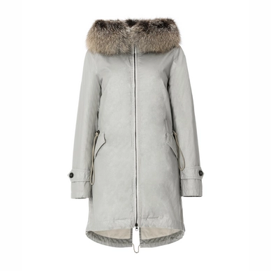 Winter Coat Peuterey Statics LM Fur Silver
