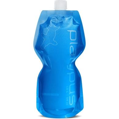 Waterfles Platypus SoftBottle Closure Cap Blue 1L