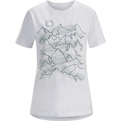 T-Shirt Arc'teryx  Playground SS Weiß Damen