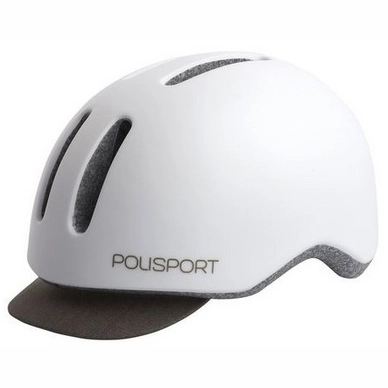 Helm Polisport Commuter White Matte Grey