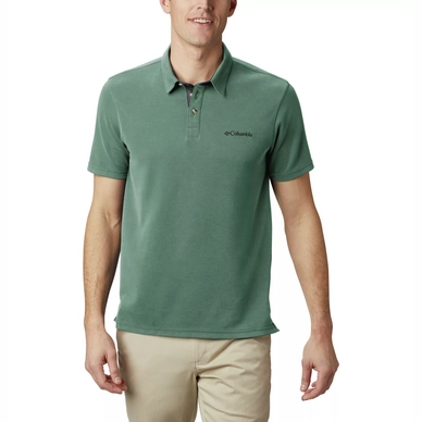 Polo Columbia Hommes Nelson Point Thyme Green