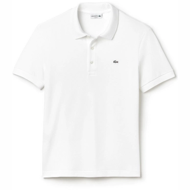 Polo Shirt Lacoste Slim Fit Stretch Pique Blanc