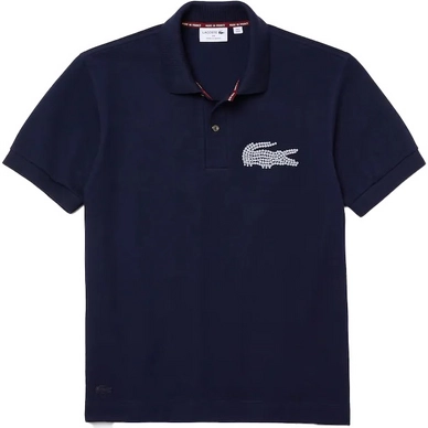 Poloshirt Lacoste PH2676 Made in France Classic Fit Navy Blue Herren