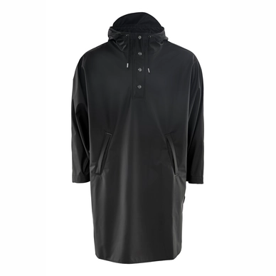 Regenjas RAINS Poncho Black