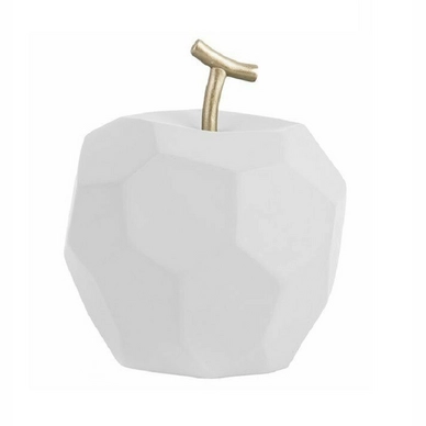 Beeld PT Living Origami Apple Concrete Matt White