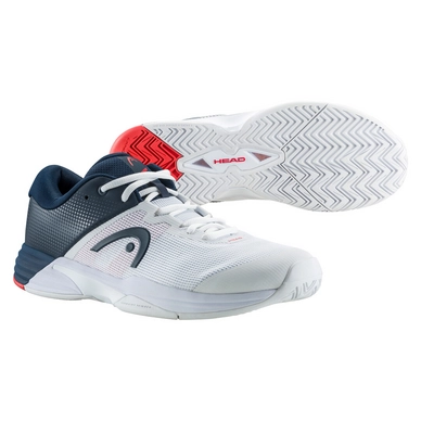 Chaussures de Tennis HEAD Men Revolt Evo 2.0 White Dark Blue