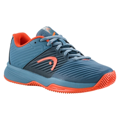 Tennisschoen HEAD Junior Revolt Pro 4.0 Clay Bluestone Orange