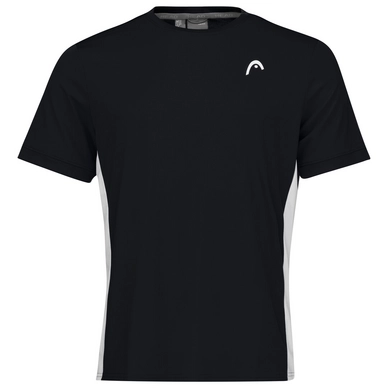 Tennisshirt HEAD Slice Black White Herren