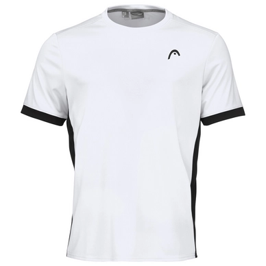 Tennisshirt HEAD Slice White Black Herren