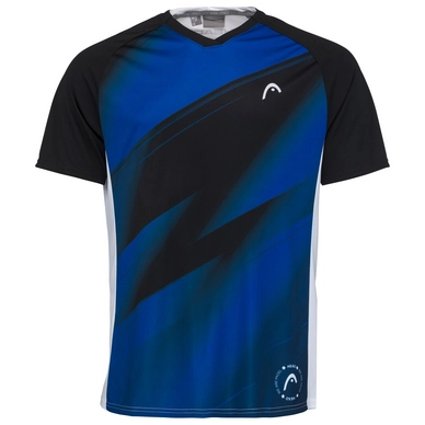 Tennisshirt HEAD Play Tech Royal Print Herren