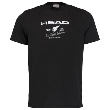 Tennisshirt HEAD Flash Black Herren