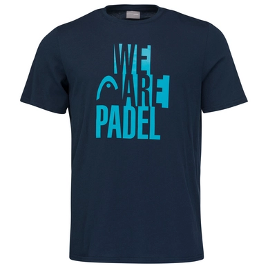 Tennisshirt HEAD Wap Bold Dark Blue Herren