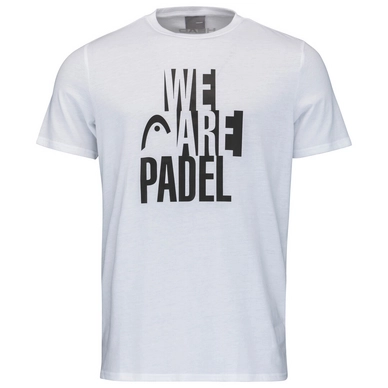 Tennisshirt HEAD Wap Bold White Herren