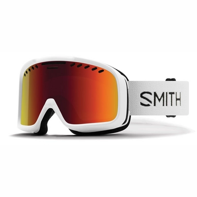 Masque de Ski Smith Project White / Red Sol-X Mirror