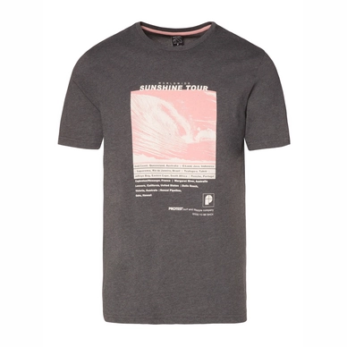 T-Shirt Protest Men Beat SS Deep Grey