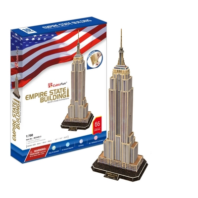 Puzzel Cubic Fun Empire State 3D (55 Stukjes)