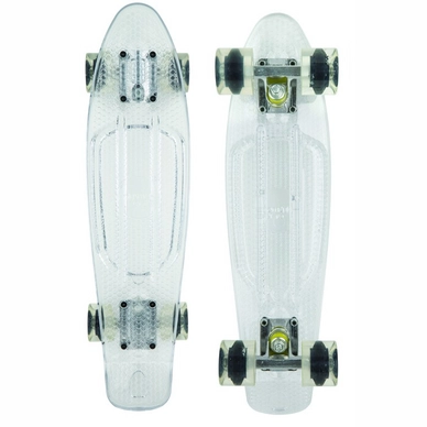 Skateboard Cool Shoe Cruiser 22'' Crystal White