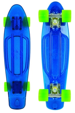 Skateboard Cool Shoe Cruiser 22'' Crystal Blue