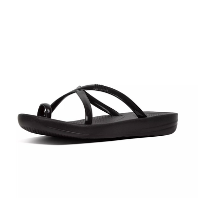 FitFlop Iqushion™ Wave Pearlised Black