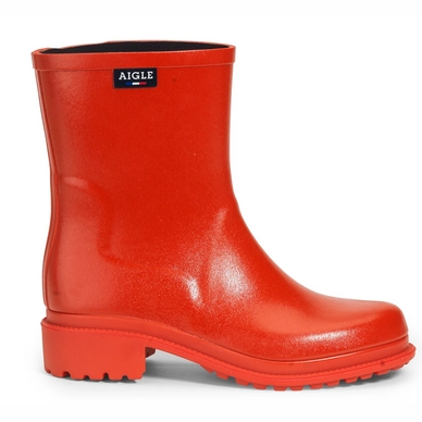 Regenlaars Aigle Women Fulfeel Mid Rouge