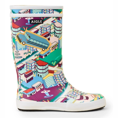 Regenlaars Aigle Kids Lolly Pop Theme City
