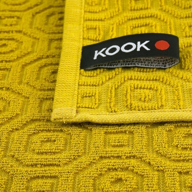 Kitchen Towel  KOOK Inka Mustard (50 x 50 cm)
