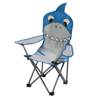 Chaise de Camping Regatta Animal Kids Requin (Bleu)