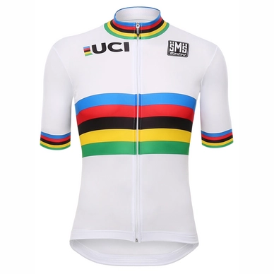 Fietsshirt Santini UCI World Champion Short Sleeve Jersey
