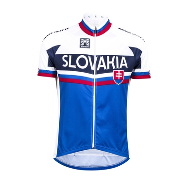 Fietsshirt Santini Team Slovakia Replica Short Sleeve