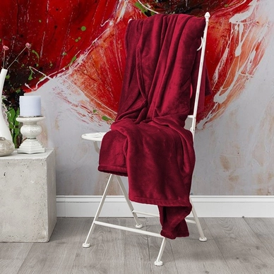 Plaid HNL Deco Flannel Fleece Uni Rood