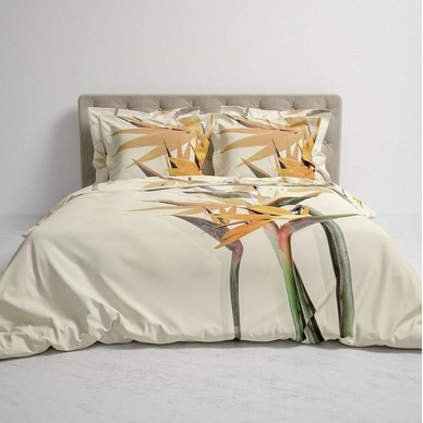 Dekbedovertrek Heckett Lane Kayra Golden Orange Satijn