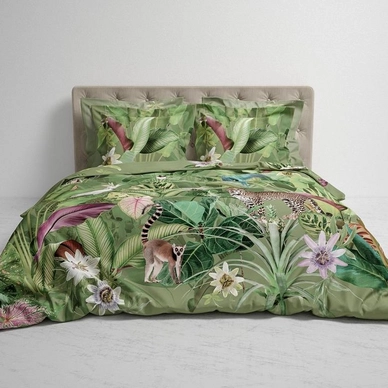 Dekbedovertrek Heckett Lane Safan Tropical Green Satijn