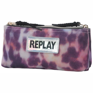 Etui Replay Girl Leopard Pink