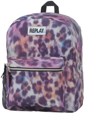 Rugzak Replay Girls Leopard Pink Groot