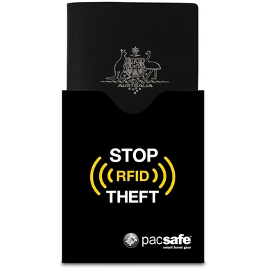 Passport Holder Pacsafe RFIDsleeve 50 Black