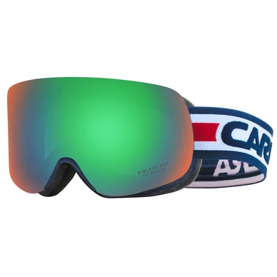 Skibril Carrera Rimless Evo Matt Blue / Sky Spectra