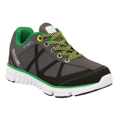 Chaussure de marche Regatta Hypertrail Low Jnr Shoe Charcoal Green