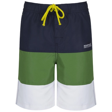 Zwembroek Regatta Boys Skooba Swim Shorts Navy Green
