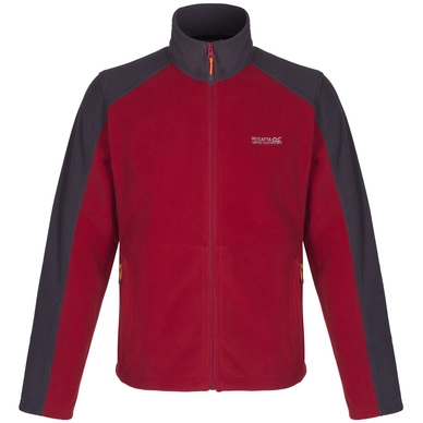 Sweatjacke Regatta Hedman II Fleece Chilli Pepper Iron Herren