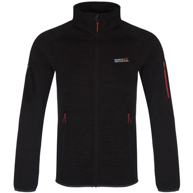 Sweatjacke Regatta Collumbus II Fleece Schwarz Herren