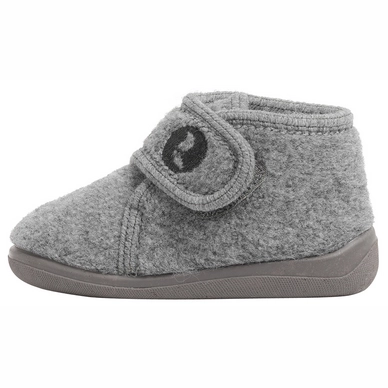 Pantoffel Romika Kids Mid Cut Single Strap Velcro Grey