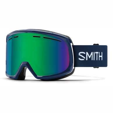 Ski Goggles Smith Range Navy/Green Sol-X Mirror