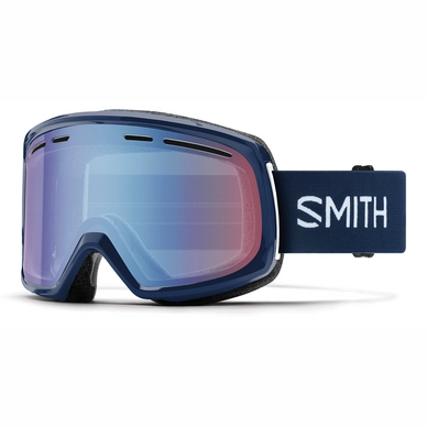 Skibrille Smith Range Navy / Blue Sensor Mirror