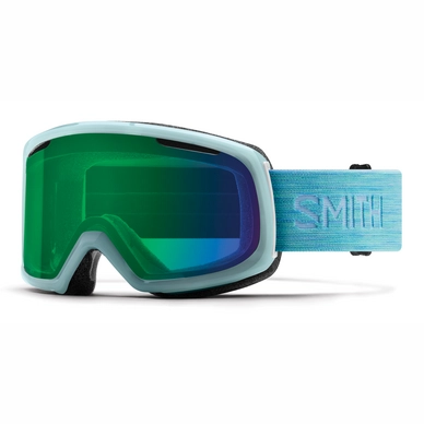 Masque de ski Smith Riot Opaline Odyssey / ChromaPop Everyday Green Mirror Bleu