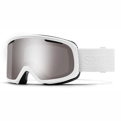Masque de Ski Riot White Mosaic / ChromaPop Sun Platinum Mirror