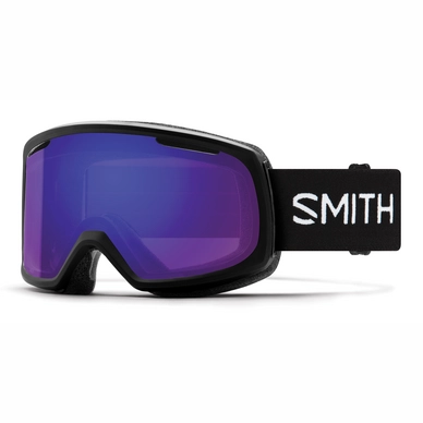 Masque de ski Smith Riot Black / ChromaPop Everyday Violet Mirror Noir