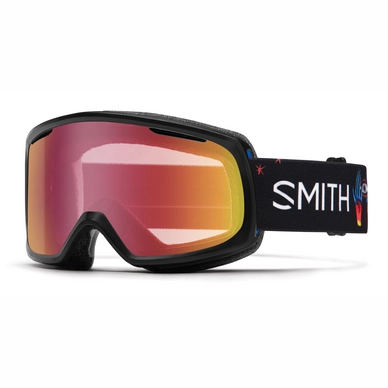 Skibril Smith Riot Desiree ID Frame Red Sensor Mirror